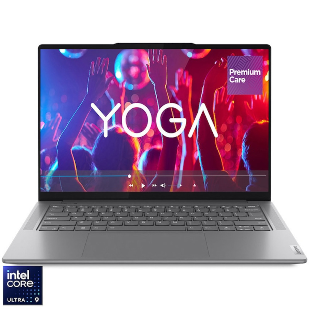 Laptop Lenovo Yoga Pro 7 14.5T ULTRA 9 185H,32GB,1TB SSD,RTX 4060,Luna Grey