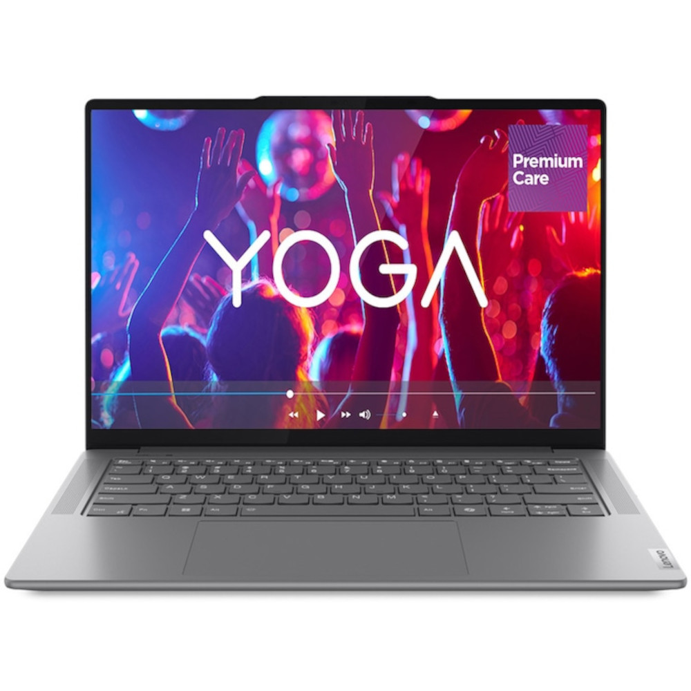 Laptop Lenovo Yoga Pro 714.5 R7 8845HS, 16GB, 1TB SSD, No OS, Luna Grey