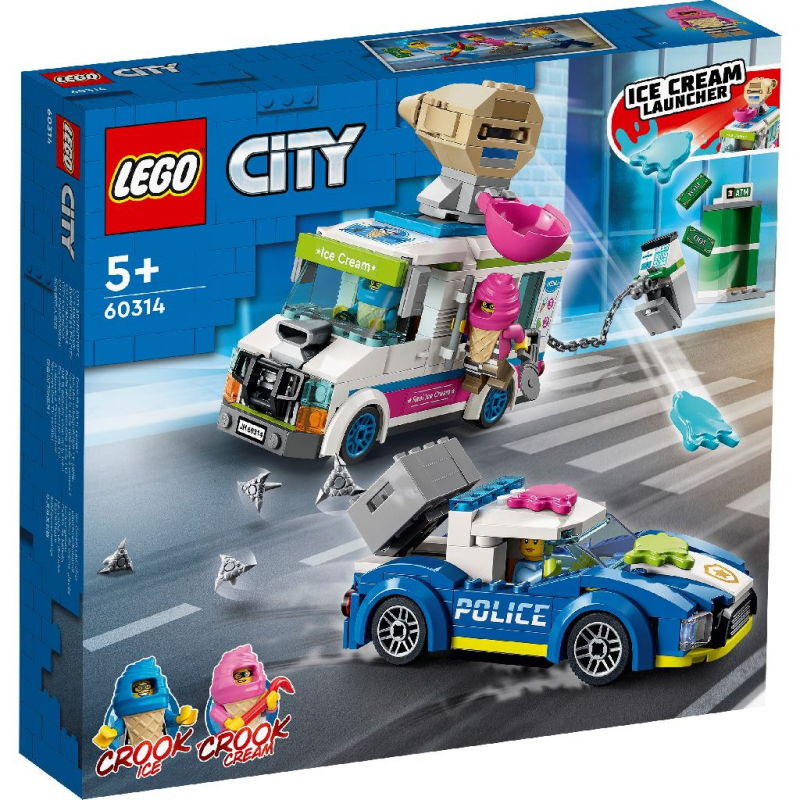 rezultate admitere politia de frontiera oradea 2021 LEGO City - Politia in urmarirea furgonetei cu inghetata 60314