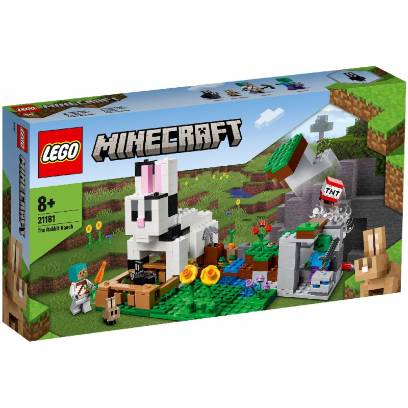 LEGO Minecraft - Ferma de iepuri 21181