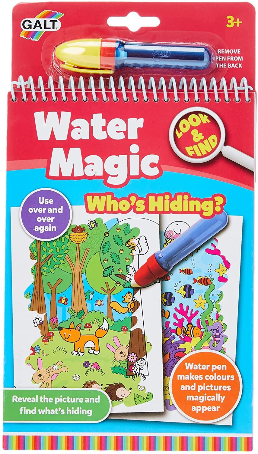 Water Magic: Carte de colorat Who\'s Hiding?