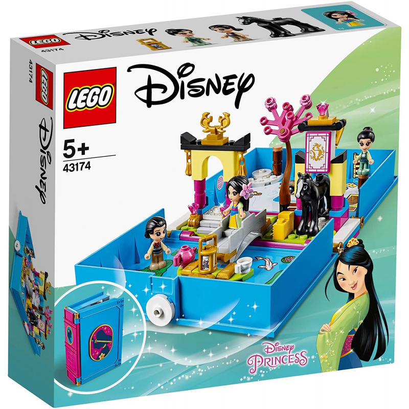 LEGO Disney Princess - Aventuri din cartea de povesti cu Mulan 43174
