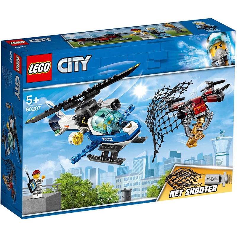 LEGO City Police - Urmarirea cu drona a politiei aeriene 60207