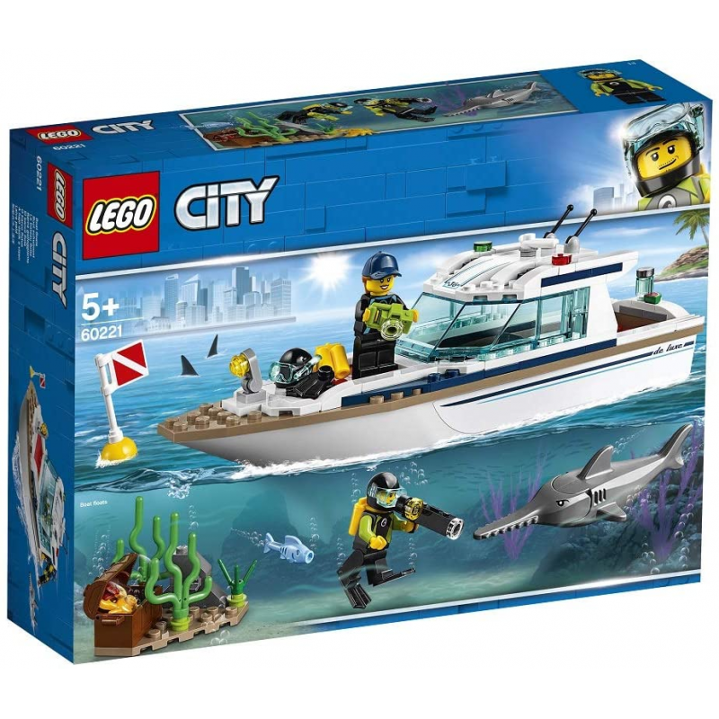 LEGO City Great Vehicles - Iaht pentru scufundari 60221
