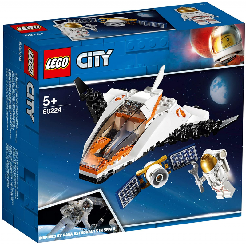 LEGO City Space Port - Misiune de reparat sateliti 60224