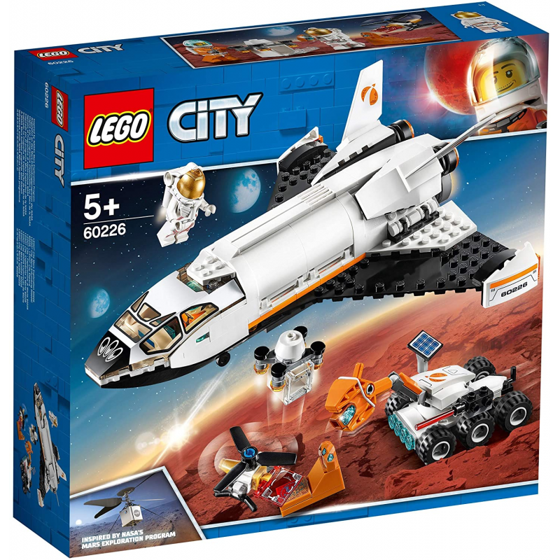 LEGO City Space Port - Naveta de cercetare a planetei Marte 60226