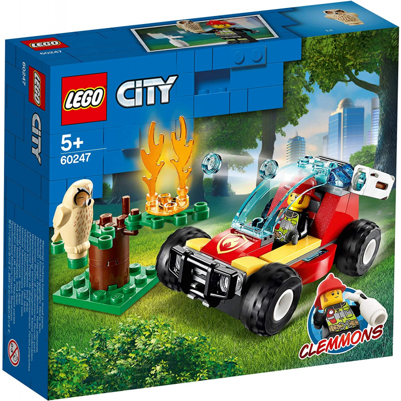 loc de adunare in caz de incendiu LEGO City Fire - Incendiu de padure 60247