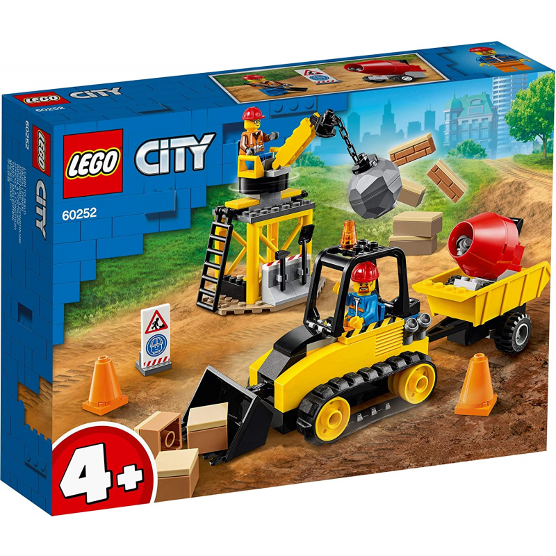 LEGO City Great Vehicles - Buldozer pentru constructii 60252