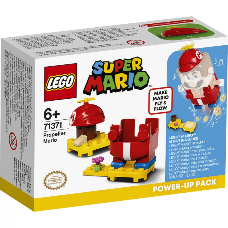zbor deasupra unui cuib de cuci film LEGO Super Mario - Costum de puteri: Zbor 71371