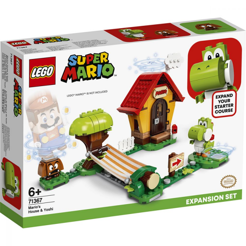 LEGO Super Mario - Set de extindere - Casa lui Mario si Yoshi 71367