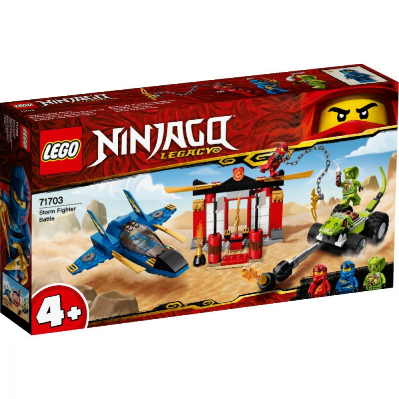 LEGO Ninjago - Intrecere cu Avionul de lupta 71703