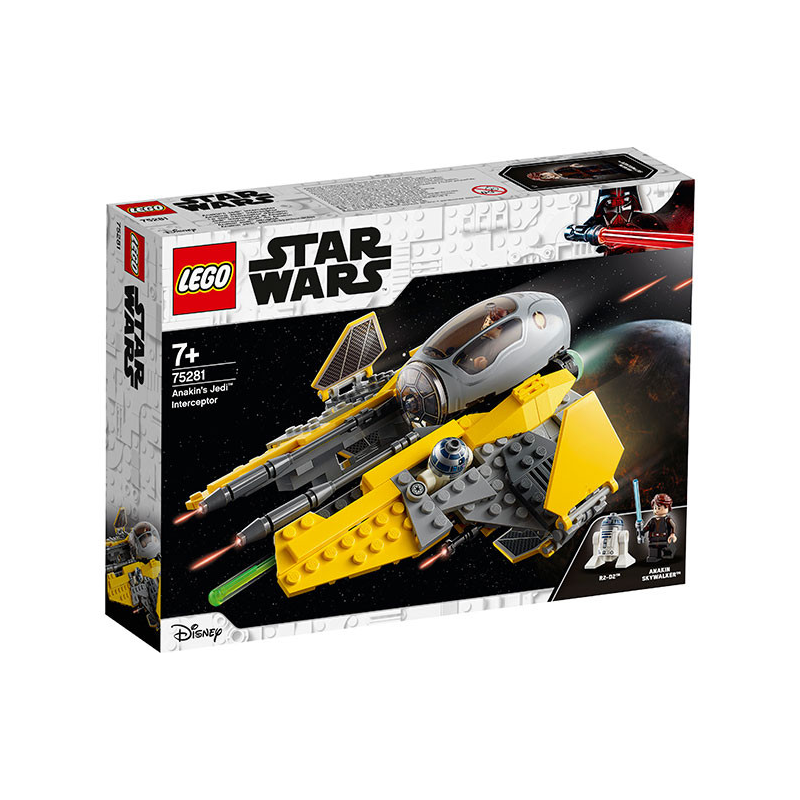 războiul stelelor episodul vi întoarcerea lui jedi LEGO Star Wars - Interceptorul Jedi al lui Anakin 75281