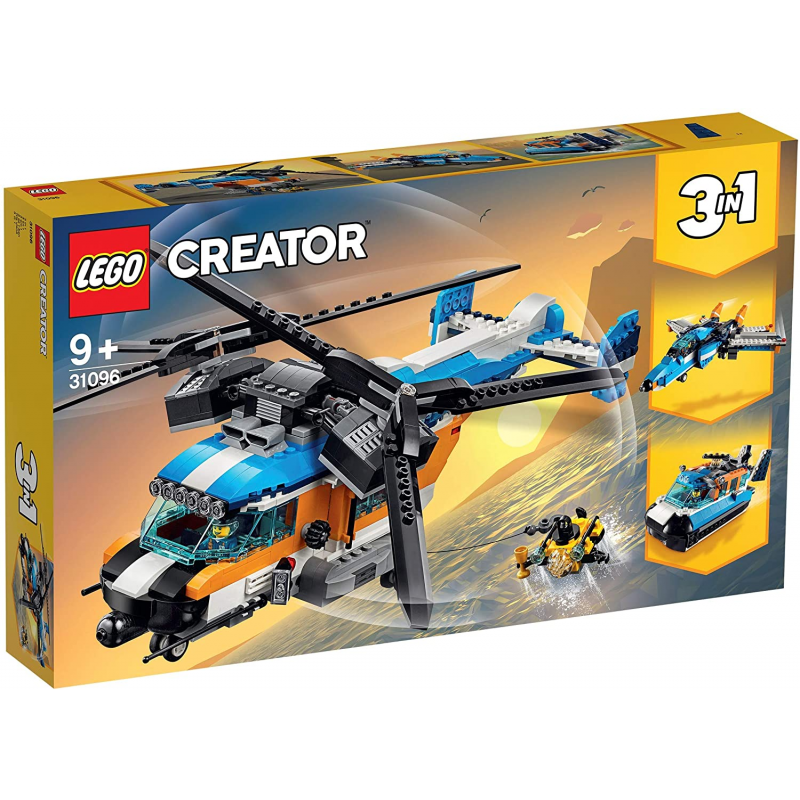 LEGO Creator Elicopter cu Rotor Dublu 31096