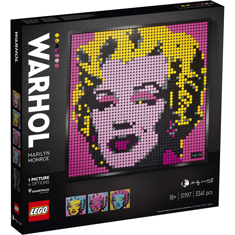 LEGO Art 2020 Andy Warhol\'s Marilyn Monroe 31197