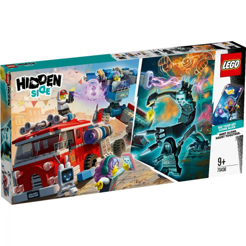 LEGO Hidden Side Camionul De Pompieri Phantom 3000 70436