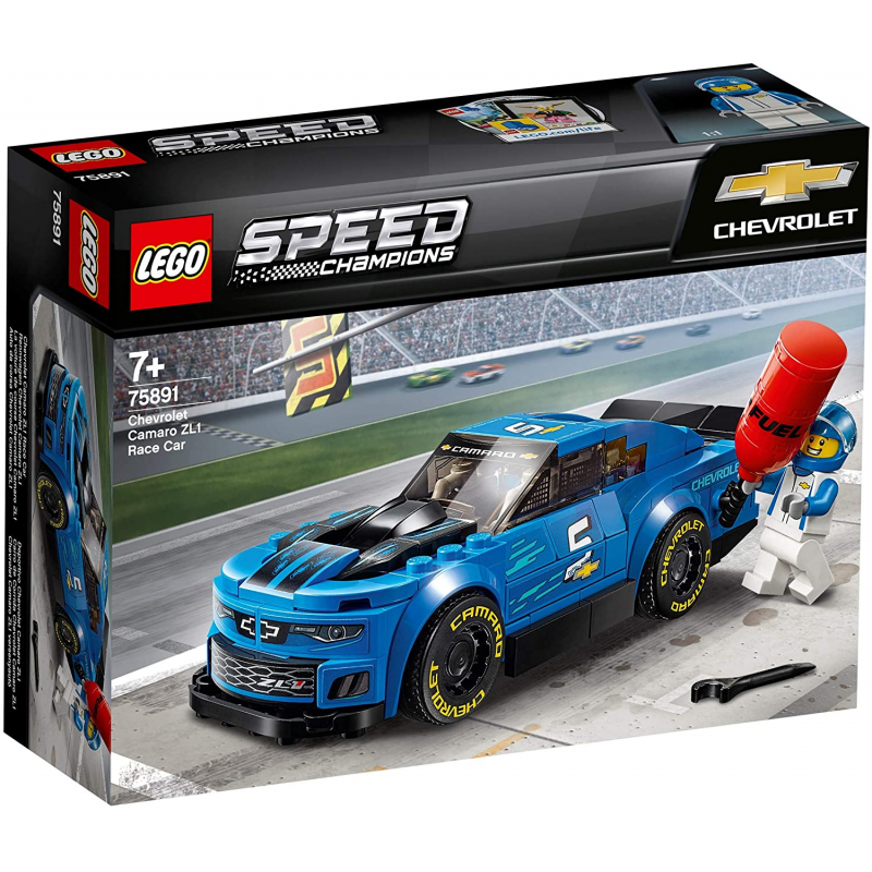 LEGO Speed Champions Masina de Curse Chevrolet Camaro ZL1 75891