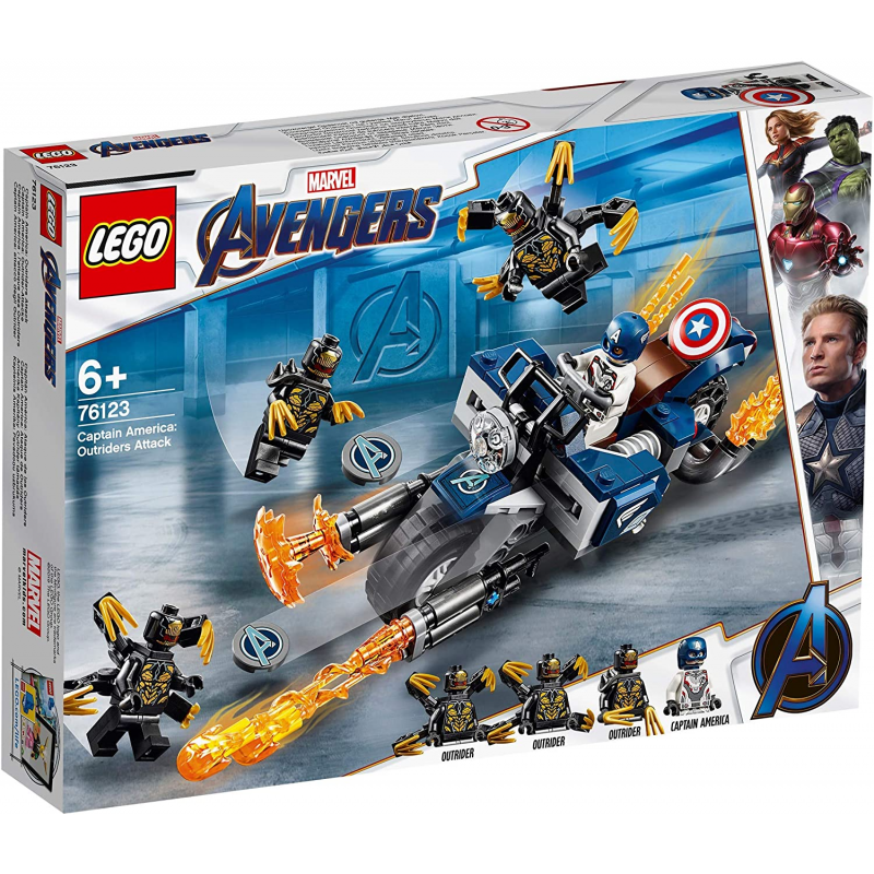 captain america: civil war online subtitrat LEGO Super Heroes Captain America Atacul Outriderilor 76123