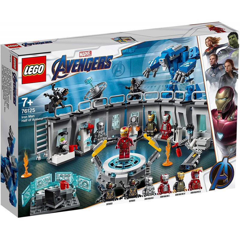 LEGO Super Heroes Iron Man - Sala Armurilor 76125