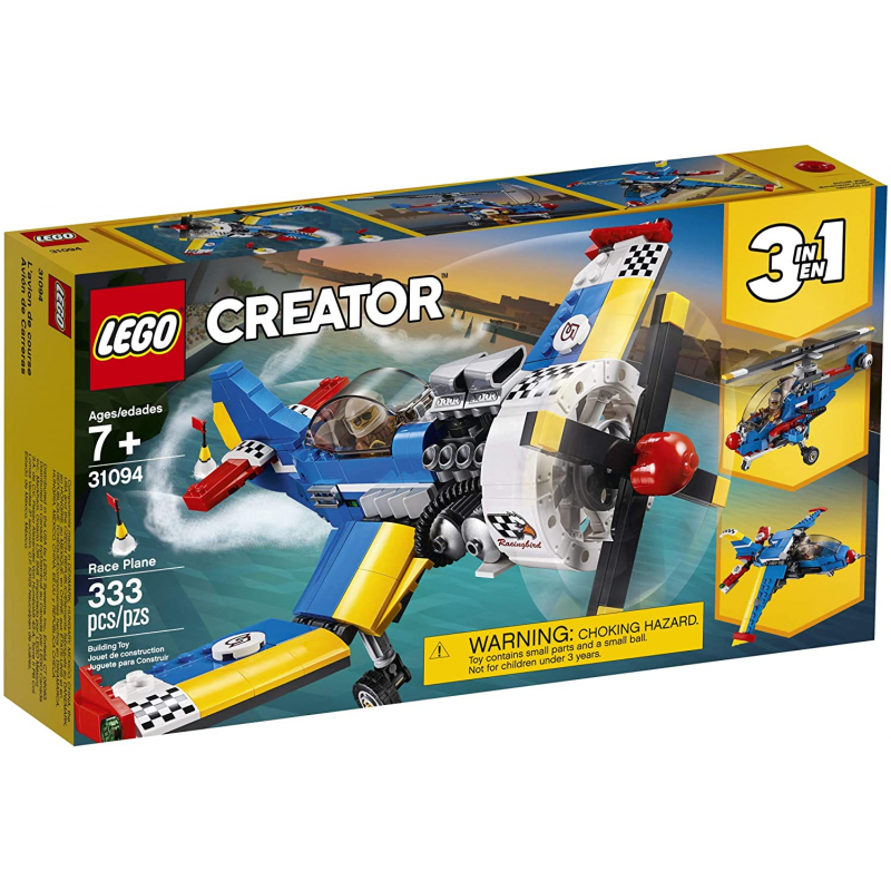 magic tracks   pistă de curse iluminată LEGO Technic Avion De Curse 42117