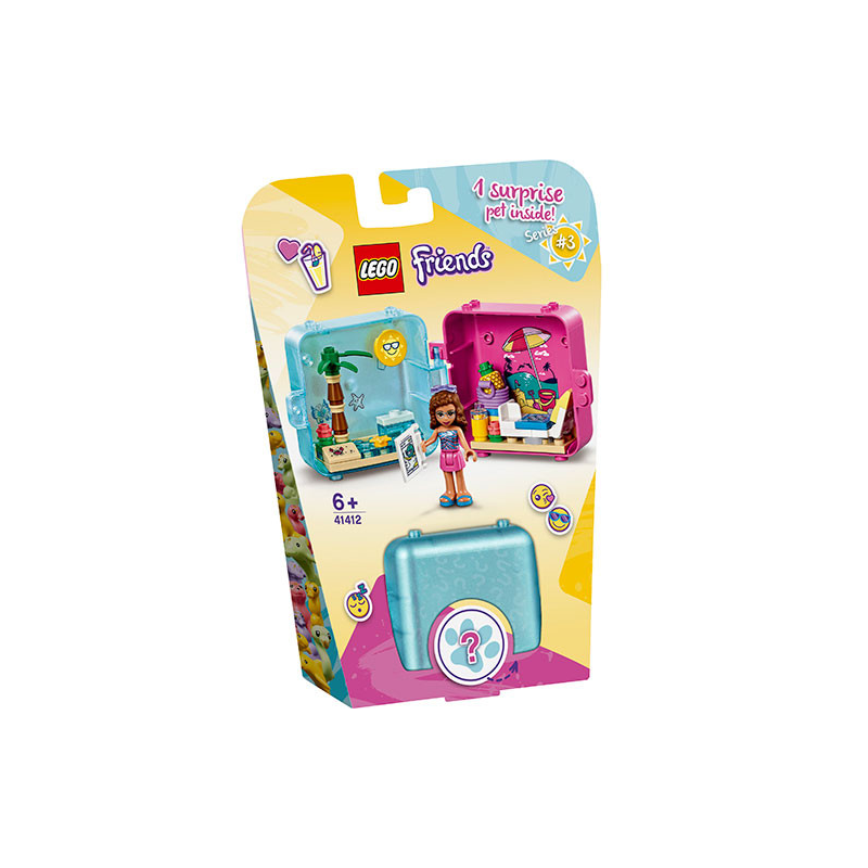 LEGO Friends Cubul Jucaus de Vara al Oliviei 41412