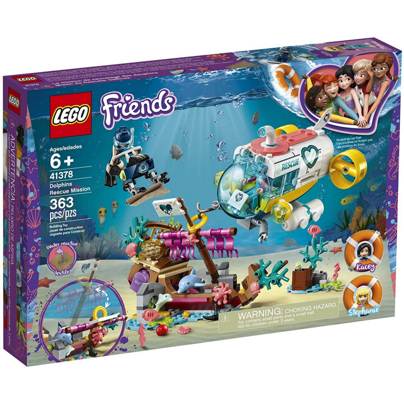 LEGO Friends Misiunea De Salvare A Delfinilor 41378