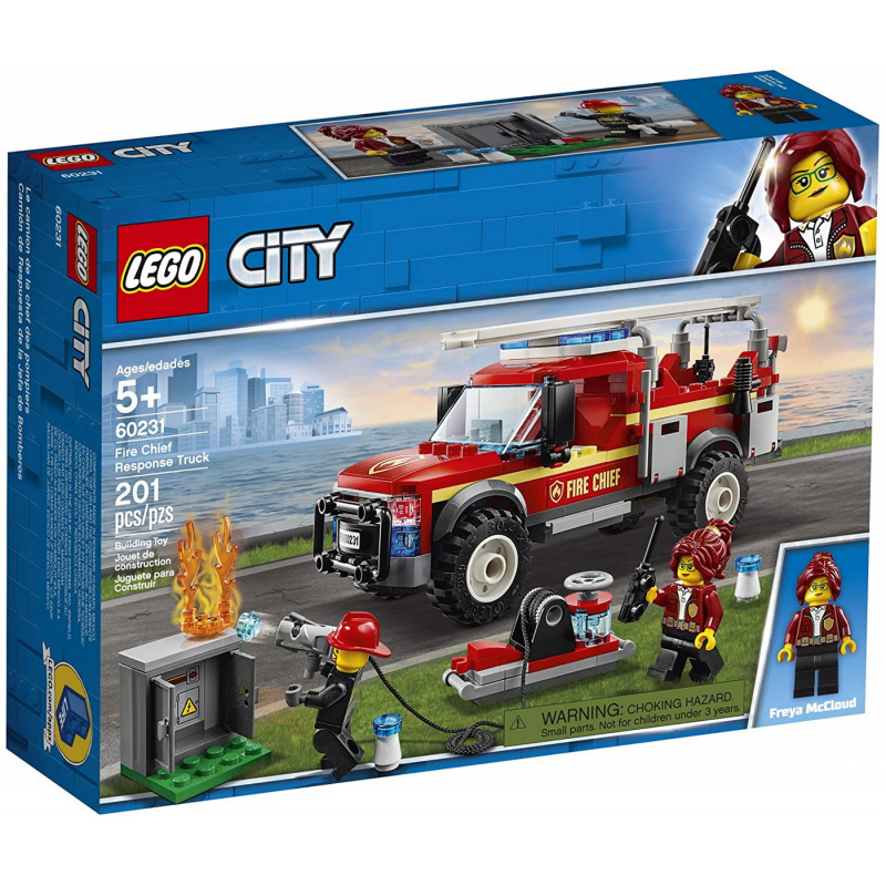 LEGO City Camionul De Interventie Al Comandantului Pompierilor 60231