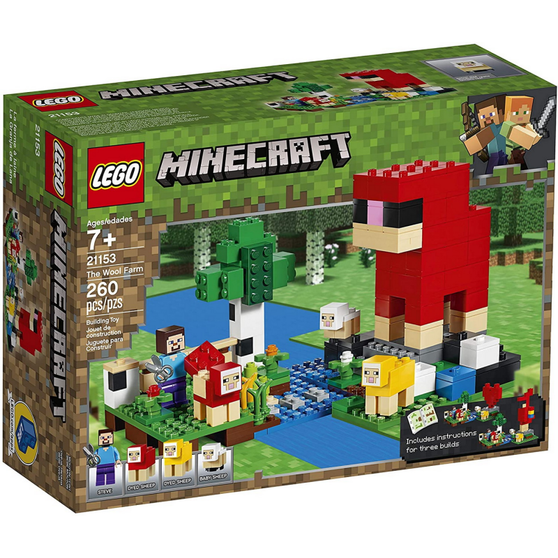 LEGO Minecraft Ferma Cu Oi 21153