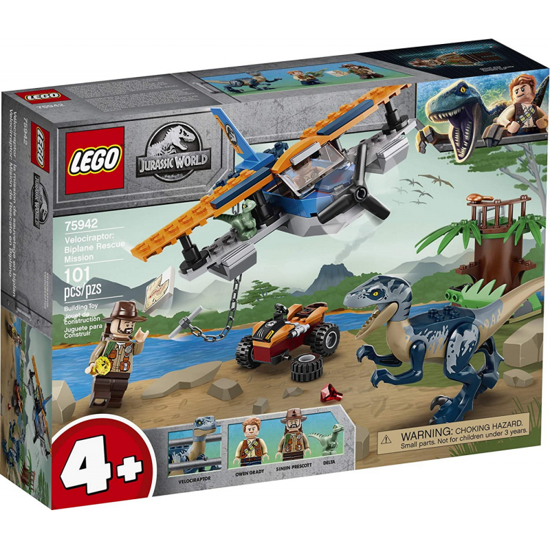 LEGO Jurassic World Evadarea Lui Gallimimus Si Pteranodon 75942