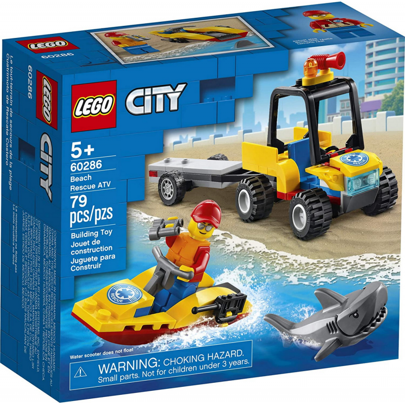 LEGO CITY Atv De Salvare Pe Plaja 60286