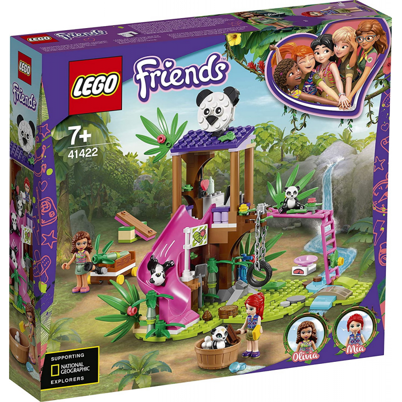LEGO Friends Casuta Din Copac In Jungla A Ursilor Panda 41422