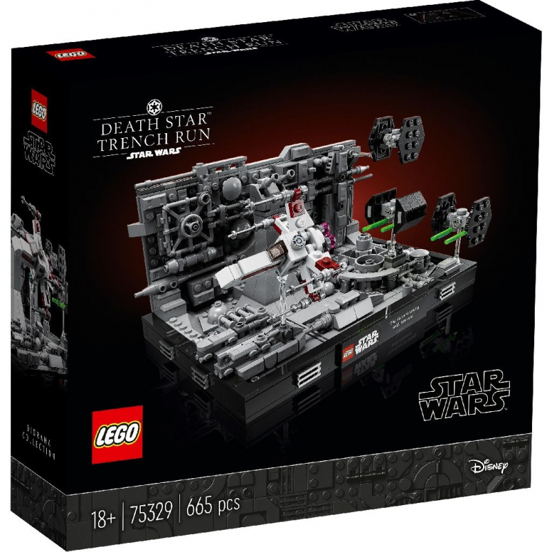 LEGO Star Wars Diorama Zborului Death Star 75329