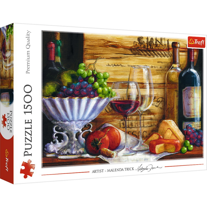 Puzzle Trefl 1500 Malenda Trick Arta Vinului