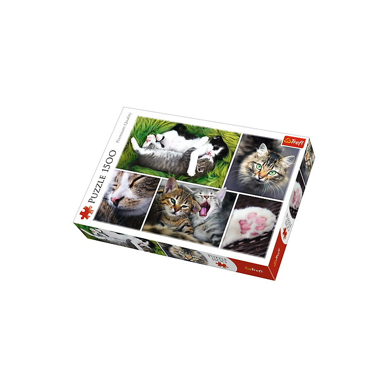 Puzzle Trefl 1500 Viata Pisicilor