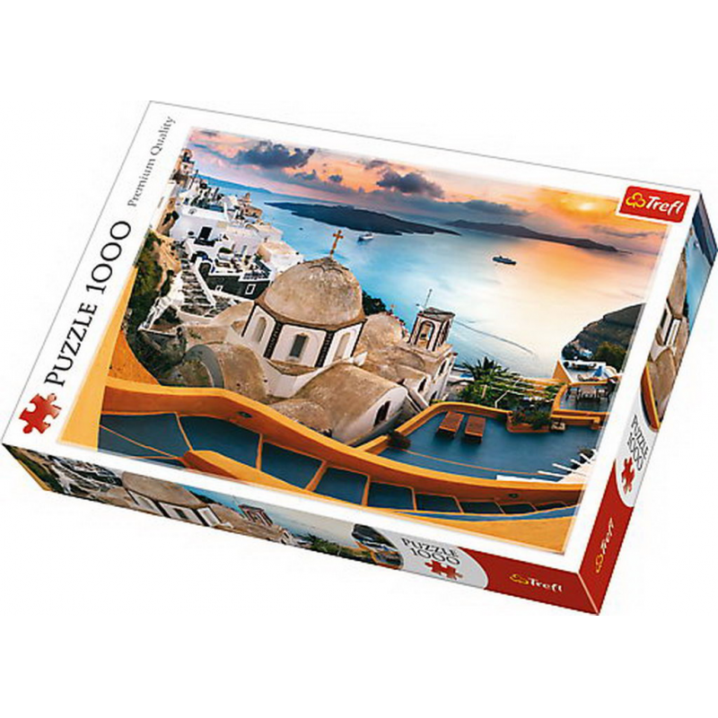 Puzzle Trefl, Santorini, 1000 piese