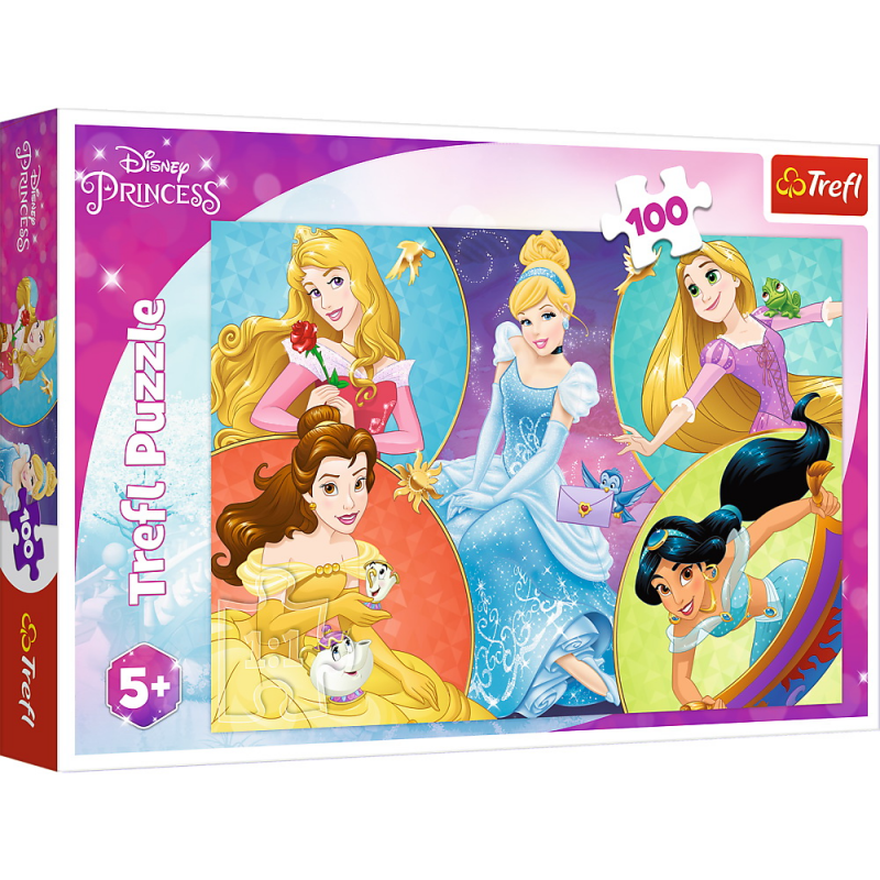 Puzzle Trefl 100 Disney Princess - Intalniti Printesa Dulce