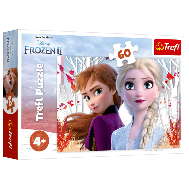 rochie ana si elsa h&m Puzzle Trefl 60 Frozen2 Ana Si Elsa