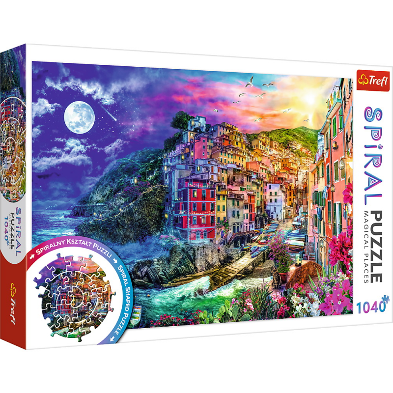 PUZZLE TREFL SPIRAL 1040 PIESE PORTUL MAGIC