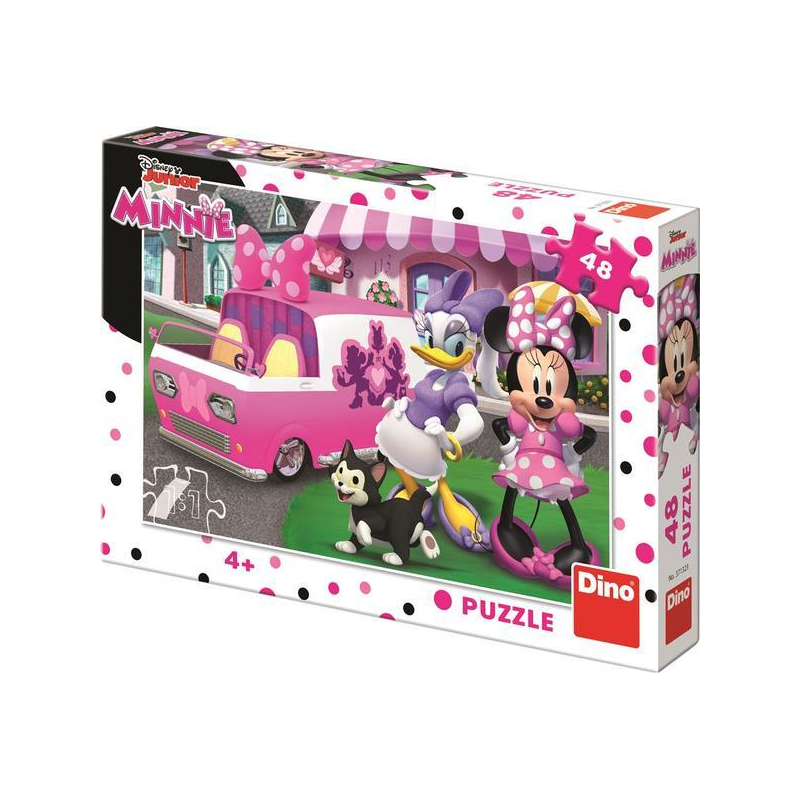 Puzzle - Minnie si Daisy (48 piese)