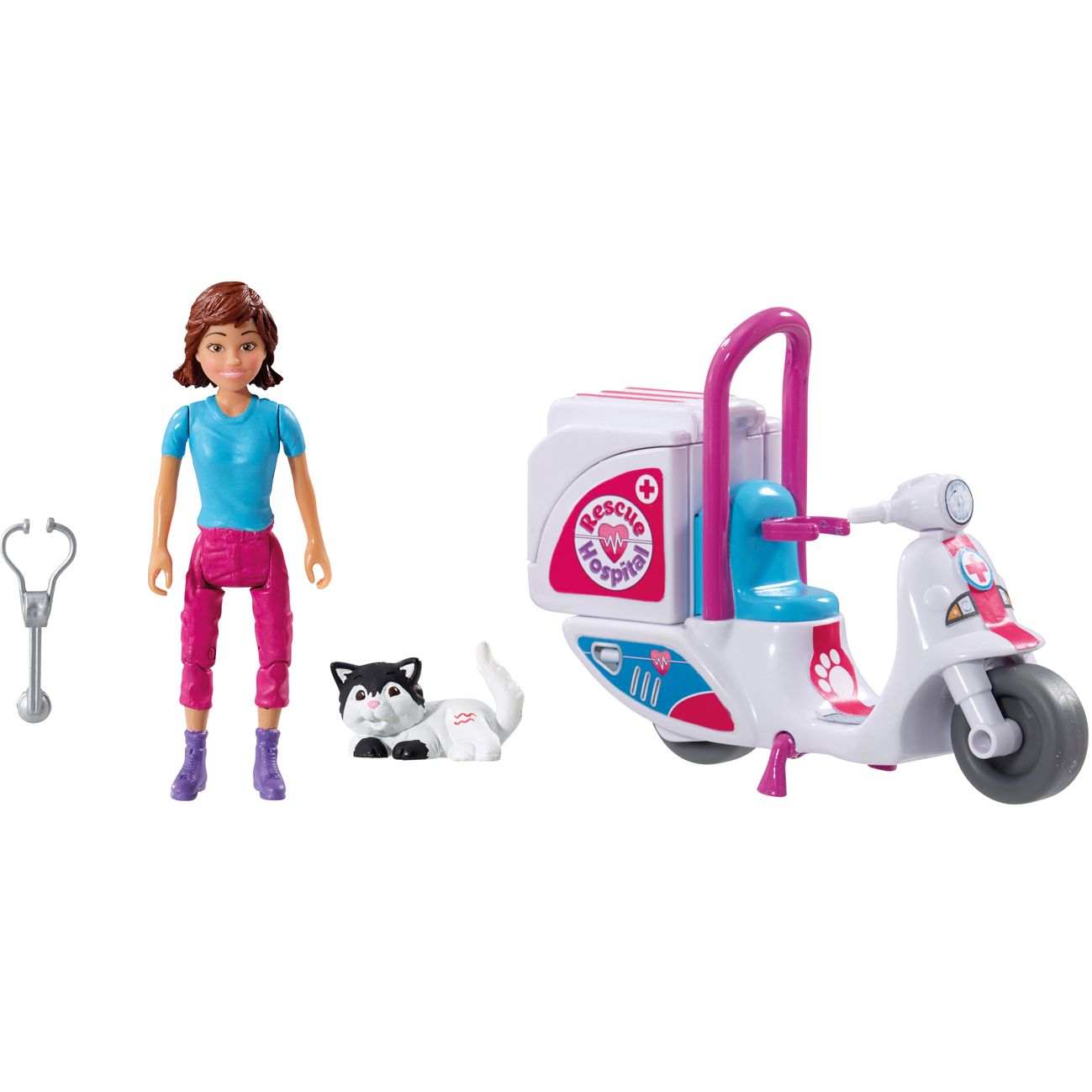 Set Rescue Hospital Scuter cu Figurina