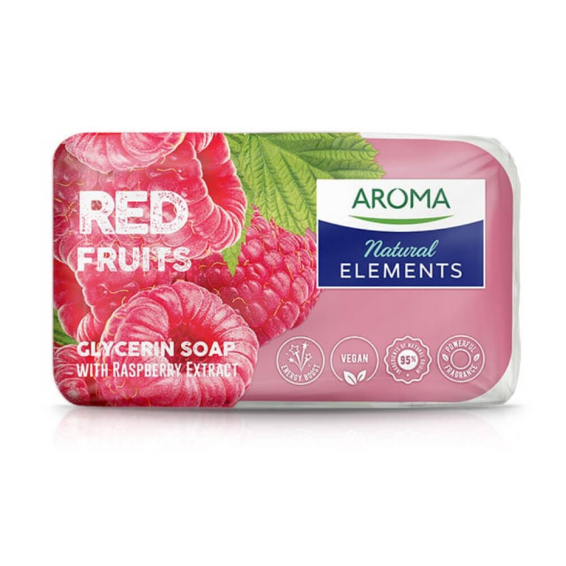 Sapun Solid AROMA Natural Element Red Fruits, 100 g