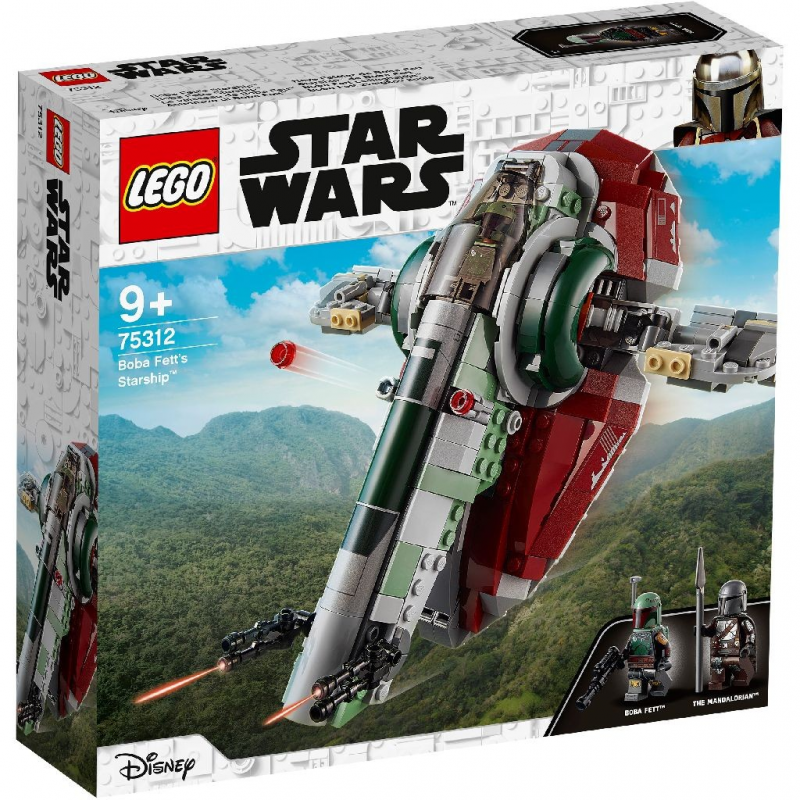 LEGO® Star Wars™ - Boba Fett’s Starship 75312, 593 piese