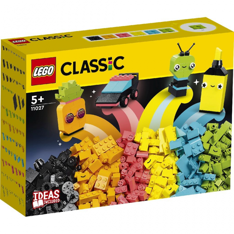 LEGO® Classic - Distractie creativa cu neoane 11027, 333 piese