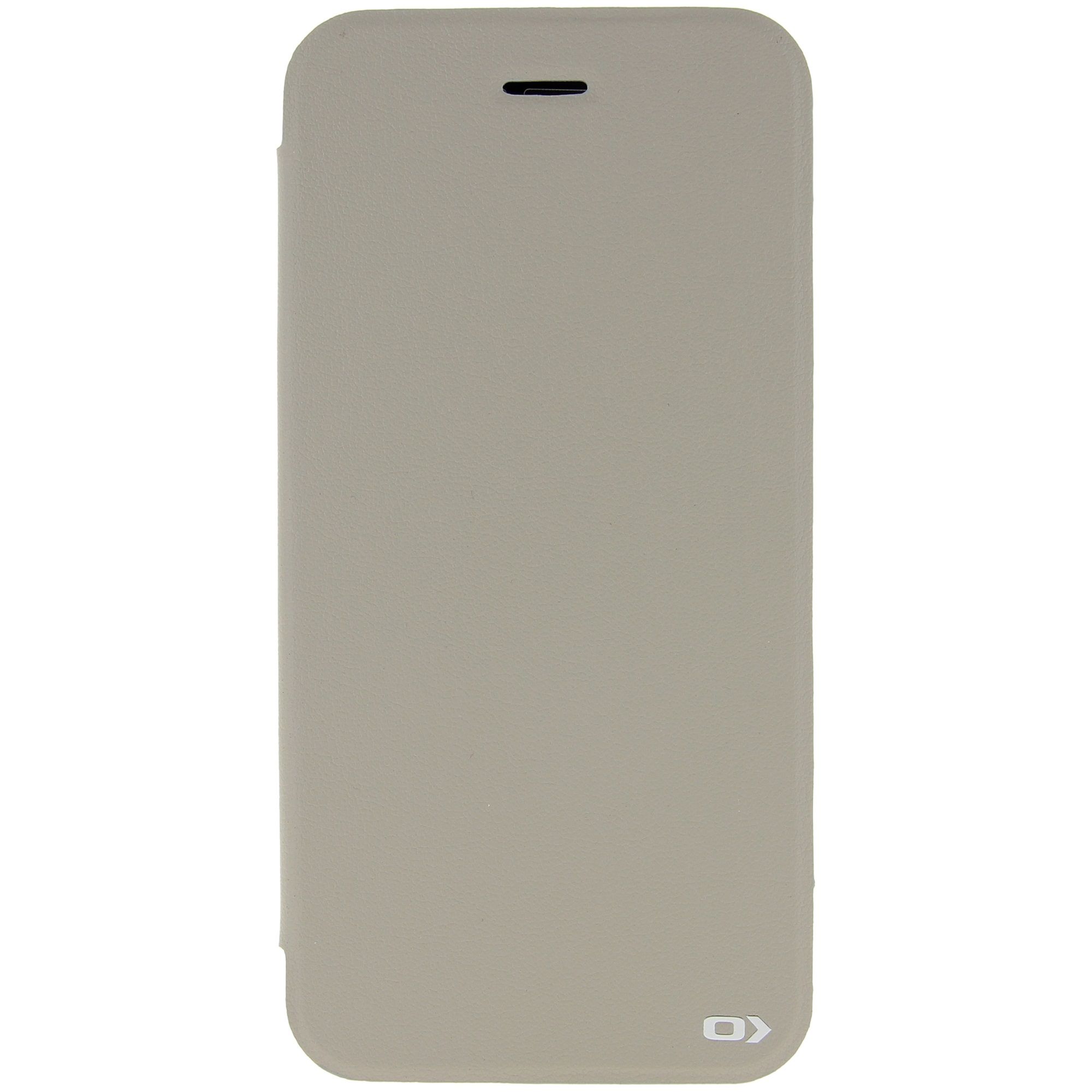 Husa de protectie Oxo Wallet Colorful pentru iPhone 6/6S, Beige