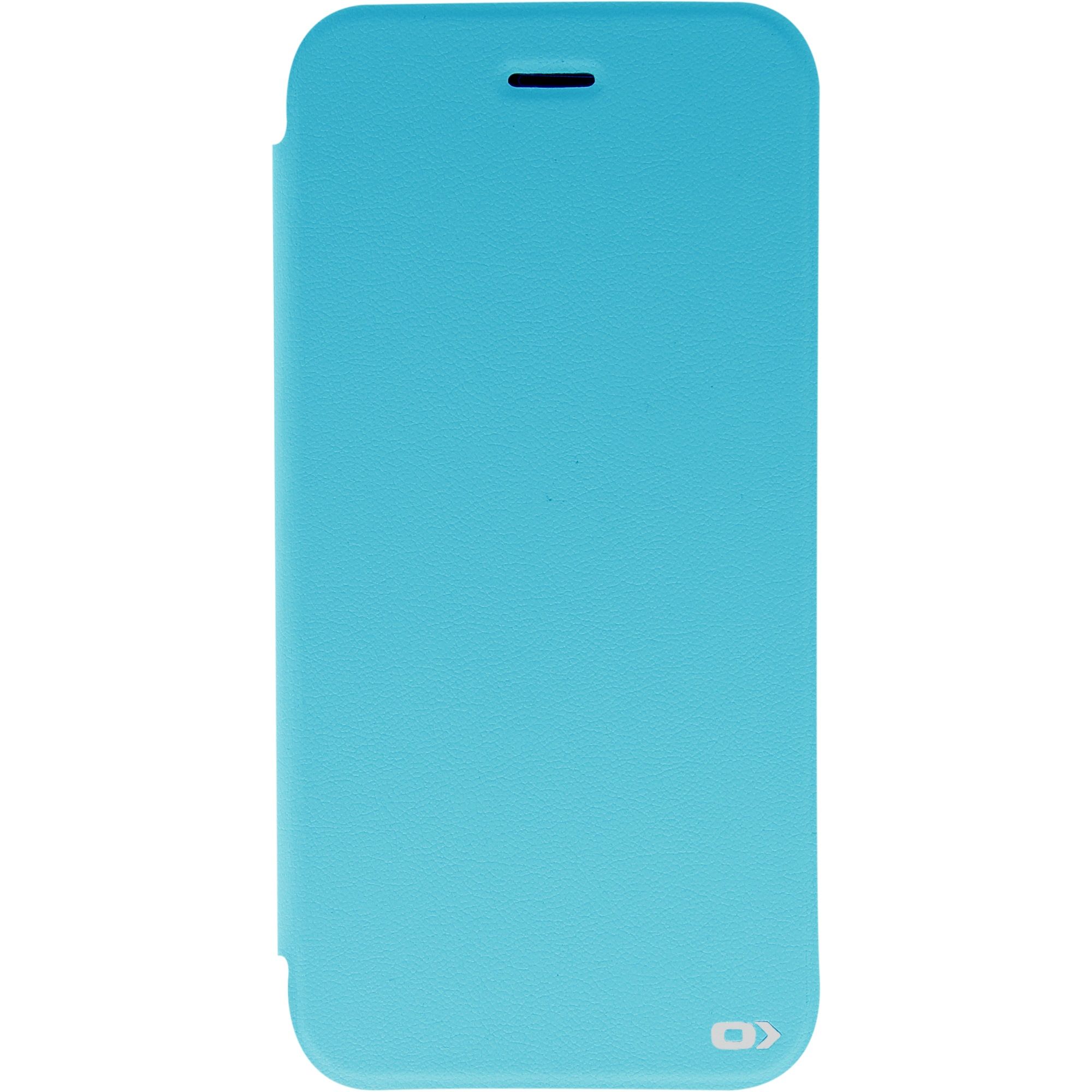 Husa de protectie Oxo Wallet Colorful pentru iPhone 6/6S, Turcoaz