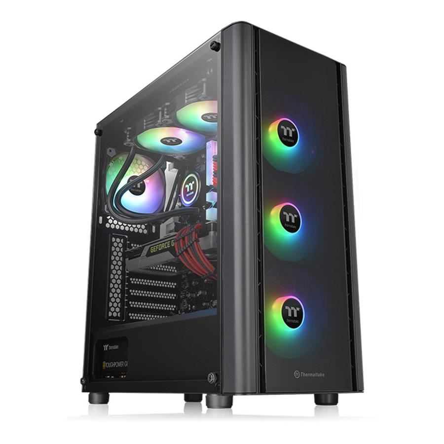 Carcasa Thermaltake V250 TG aRGB Air neagra