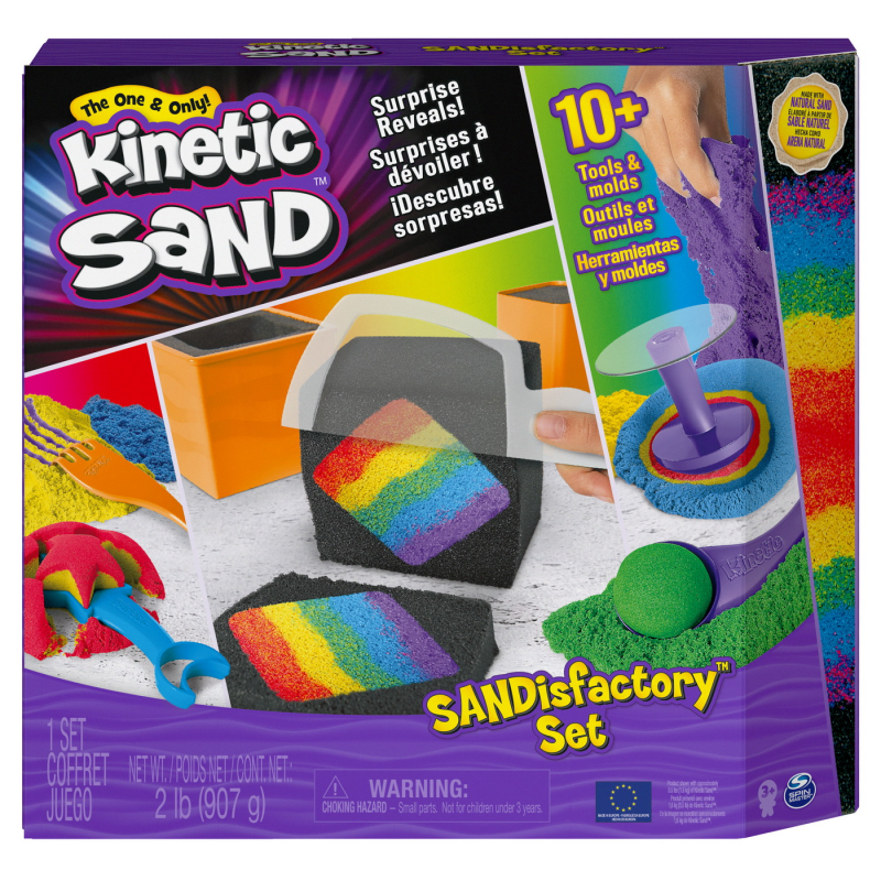 Set de joaca nisip magic Kinetic Sand, 907 g