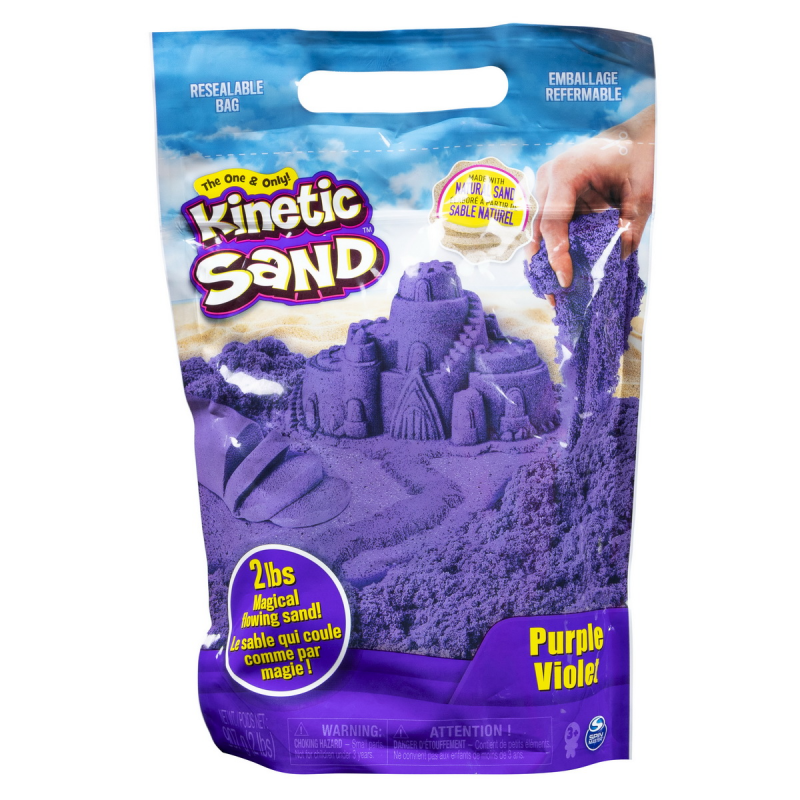 Nisip magic Kinetic Sand, 900 g, Mov