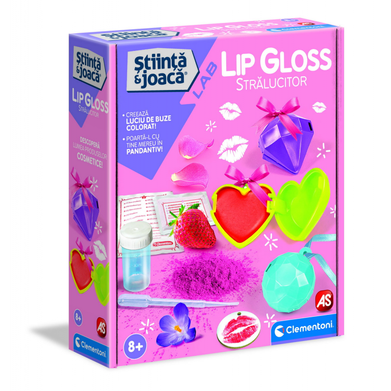 Set joaca Clementoni - Lip gloss