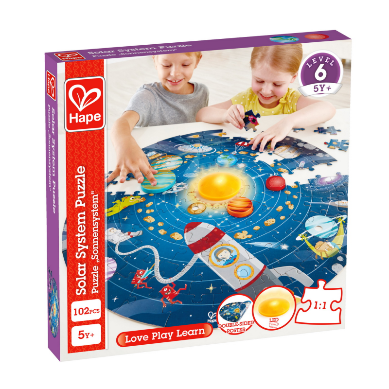 Hape Puzzle Sistemul Solar