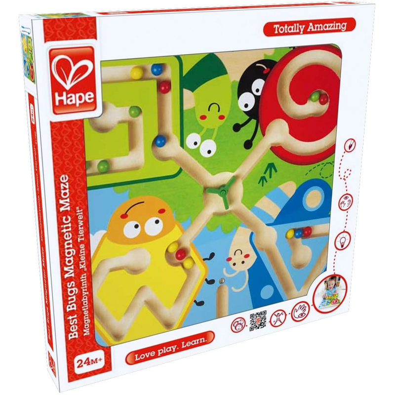 Hape Labirint Magnetic Insecte